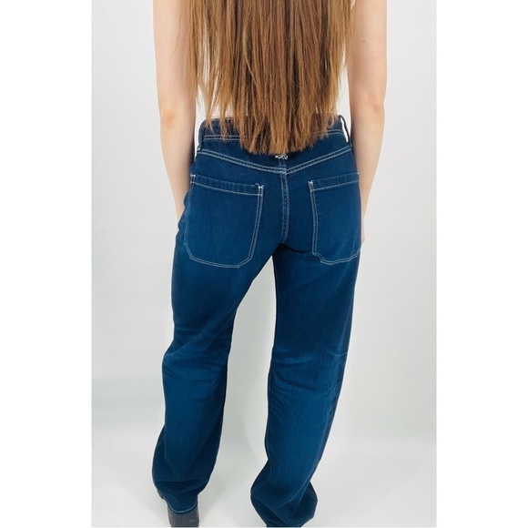 SOLD Free People We the Free Front Pocket Bootcut Denim Jeans Dark Wash Size 25 - Picture 7 of 9